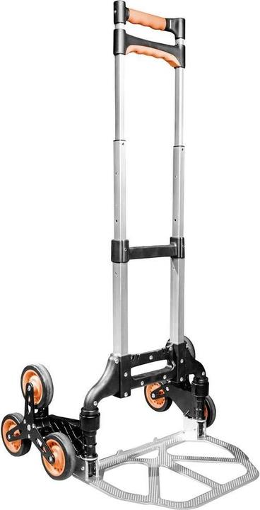 Actual product image Mannesmann M00946 Folding stair truck Steel, plastic Load capacity (max (80 kg)