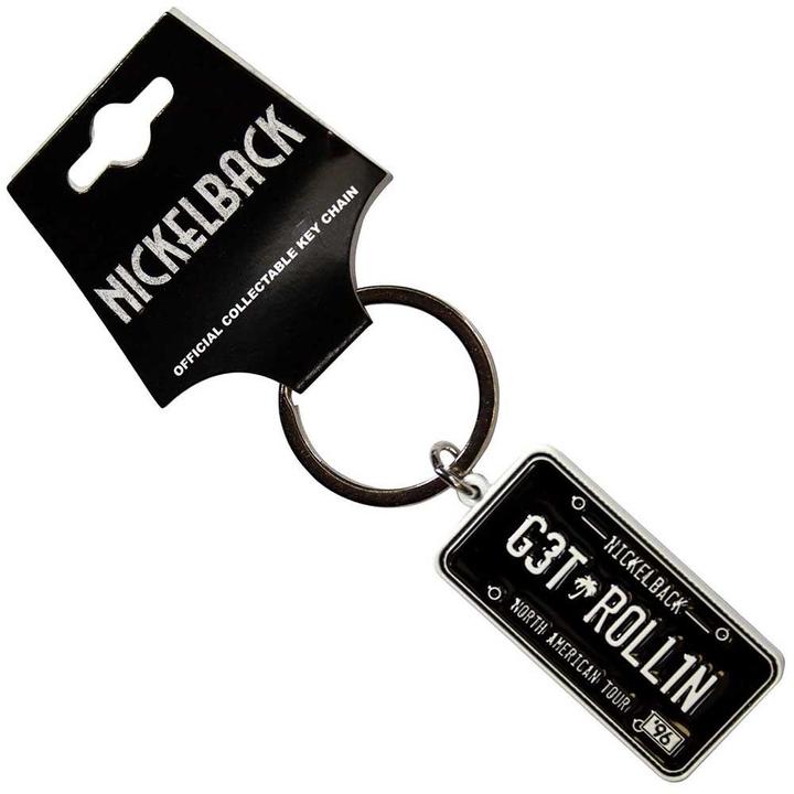 Produktbild Nickelback Schlüsselanhänger Nummernschild