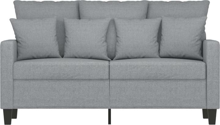 Immagine prodotto VidaXL Divano a 2 posti grigio chiaro da 120 cm in tessuto, colore (2 posti)