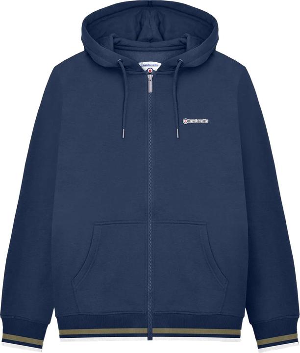 Lambretta AW24 Hoodie mit durchgehendem Reissverschluss (L)