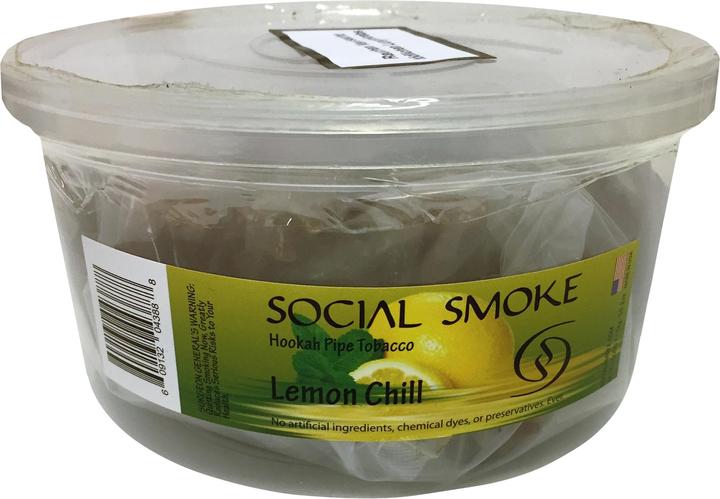 Actual product image Social Smoke Lemon Chill 1kg (Lemon)