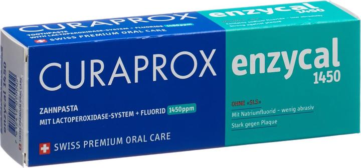 Produktbild Curaprox Enzycal 1450 ppm Fluorid (75 ml)