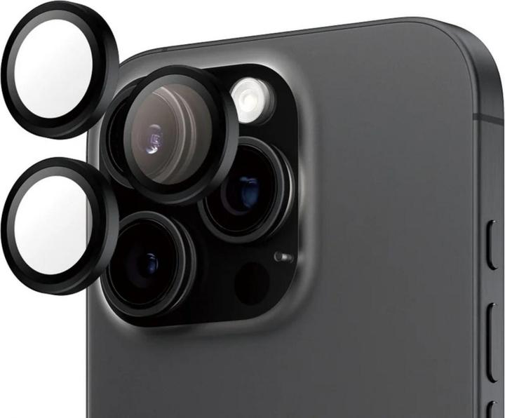 PanzerGlass Hoops Camera Lens Protector (1 Stück, Apple iPhone 16 Pro Max, Apple iPhone 16 Pro)