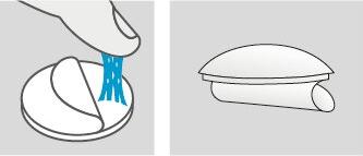 Actual product image Fix-o-moll Door stop (2 Piece, Ø 2.5 cm)