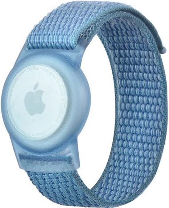 PhoneLook Verstellbares Velcro Nylon Armband für Kinder & Erwachsenen mit AirTag Halterung