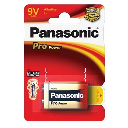 Produktbild Panasonic Pro Power (1 Stk., 9V Block, 680 mAh)