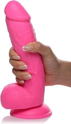 Image du produit Pop Peckers Poppin Dildo 20 cm - Pink