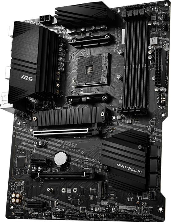 Image du produit MSI B550 A PRO (AM4, AMD B550, ATX)