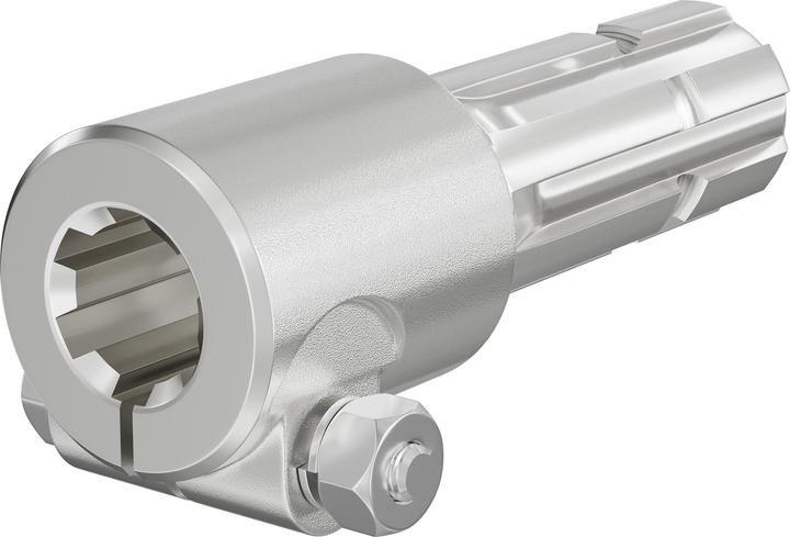 Produktbild Wiltec Zapfwelle 175mm Buchse Keilwellenaufnahme 1 3/8" Z6 für Ausgangswelle 1 3/4" Z6 (Traktorzubehör)