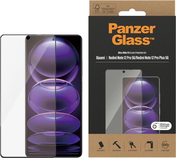 Immagine prodotto PanzerGlass Protezione dello schermo (1 Pezzo/i, Xiaomi Redmi Note 12 Pro 5G)