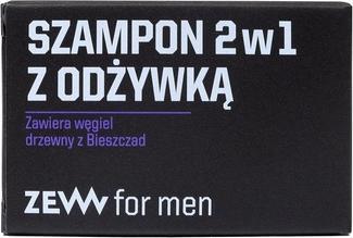 Produktbild ZEW for men 2in1 Shampoo Soap with Conditioner Charcoal (85 ml, Festes Shampoo)