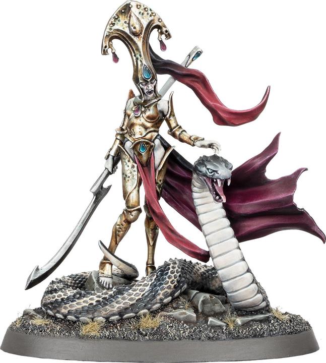 Actual product image Games Workshop Warhammer AoS - Soulblight Gravelords Sekhar, Fang of Nulahmia (Plastic)