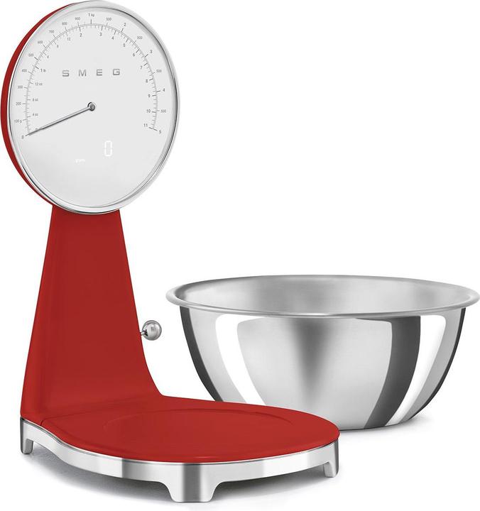 Image du produit Smeg KSF01RDWW Balance de cuisine, rouge