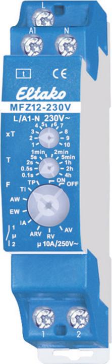Produktbild Eltako MultifunktionsZeitrelais 230V Funkt. Schliesser potenzialfrei