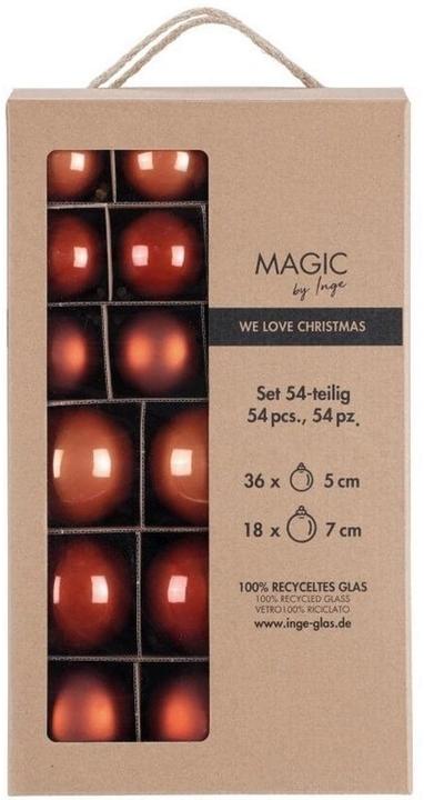 Inge’s Glas Christmas Decor Christbaumkugeln (54 -teilig)