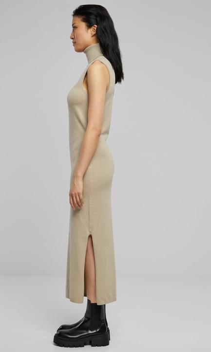Produktbild Urban Classics Ladies Knitted Eco Viscose Turtleneck Dress - 126807 (XL)