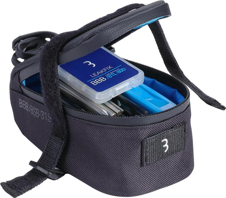 Actual product image BBB CombiSet EasyPack BSB-56 saddlebag + tool set (0.64 l, Saddle bag)