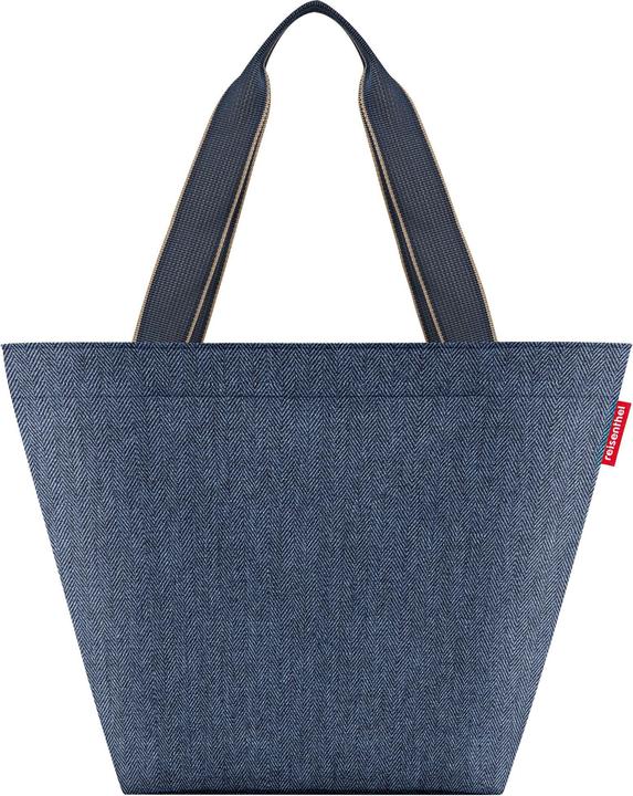 reisenthel Tasche Shopper M Herringbone Dark Blue