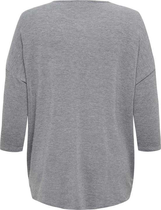 Actual product image Only Loose-fitting curvy top with 3/4-length sleeves Top (S)