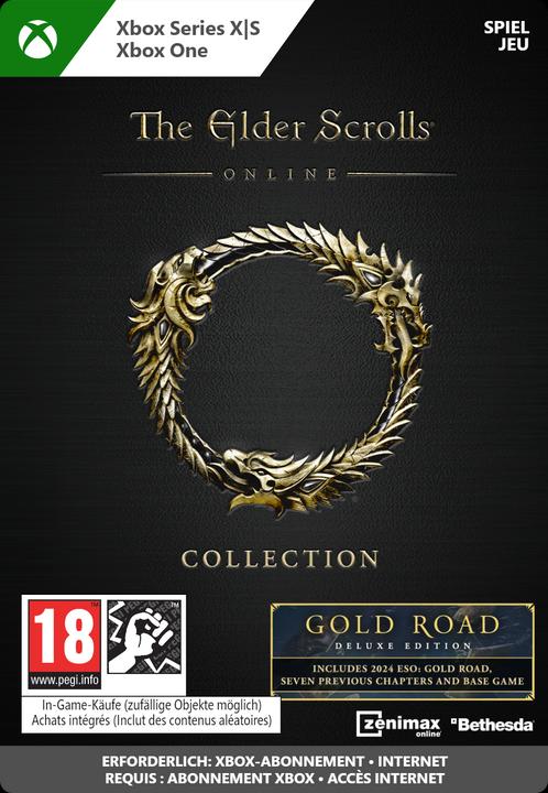 Immagine prodotto Microsoft Codice per il download di Xbox The Elder Scrolls Online Deluxe Collection: Gold Road (Xbox Series X, Xbox One X, Xbox One S, Xbox Serie S)