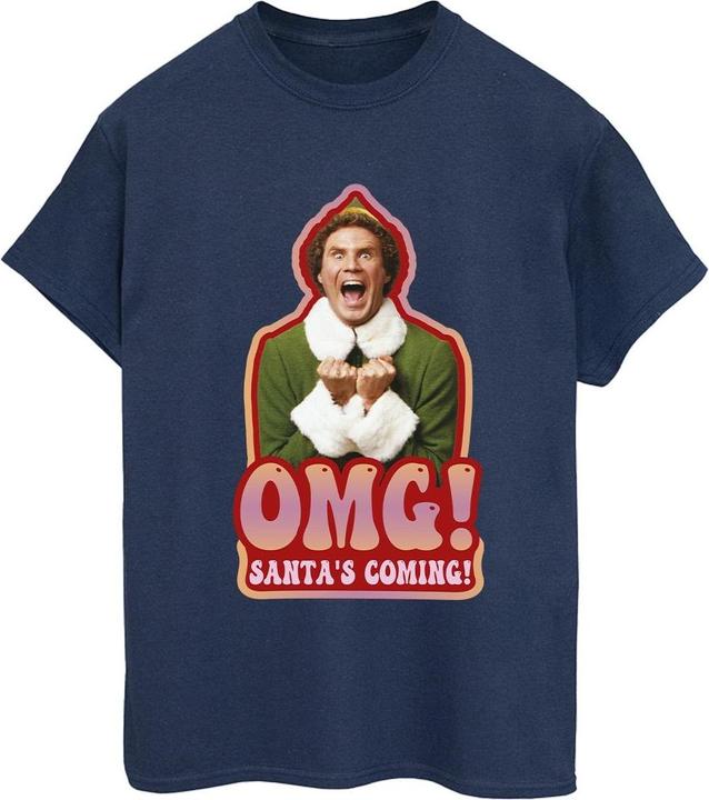 Elf Santa's Coming TShirt (M)