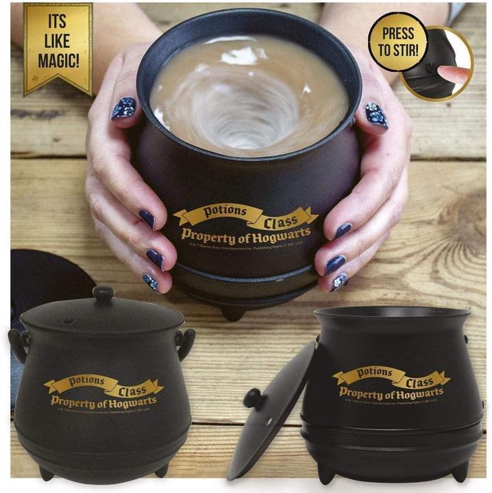 Actual product image Mugs Harry Potter Self Stirring Cauldron with Lid (350 ml, 1 x)