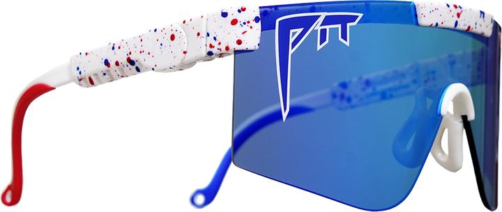 Actual product image Pit Viper The Merika 2000 Polarized (White, Blue)