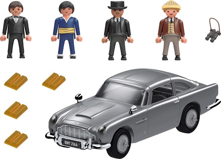 Actual product image Playmobil James Bond Aston Martin DB5 - Goldfinger Edition (70578, Playmobil Aston Martin)