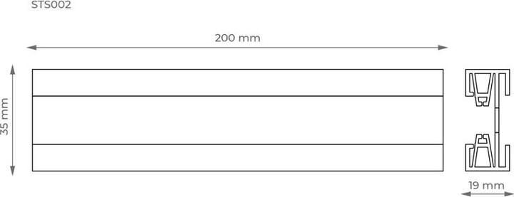 Nutritional values and ingredients Trc Profile Reces Sts002b 2m Black