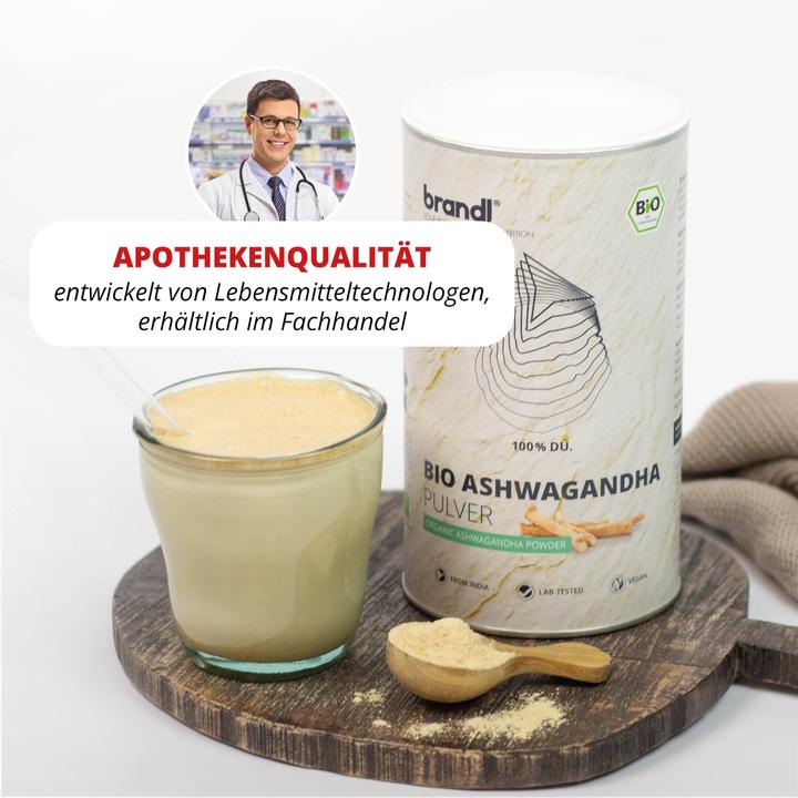 Produktbild Brandl Ashwagandha Pulver Bio (1 Stück, Pulver, 500 g)