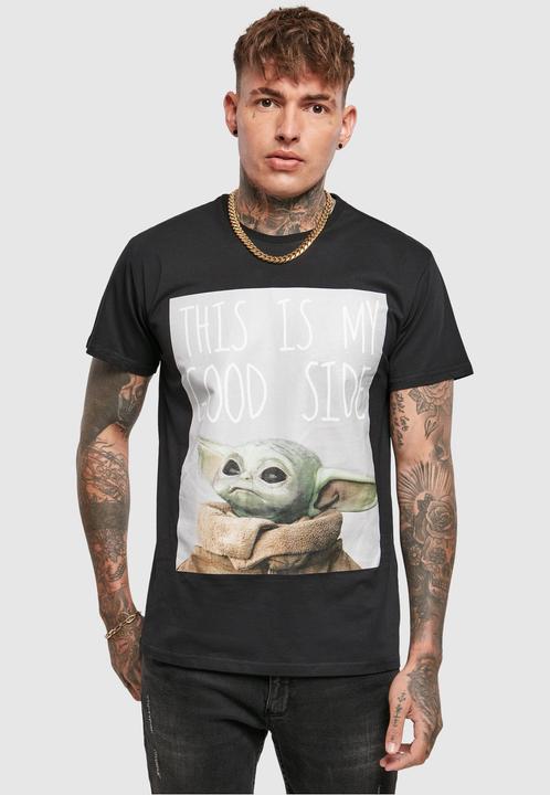 Produktbild Mister Tee Baby Yoda Good Side Tee (XS)