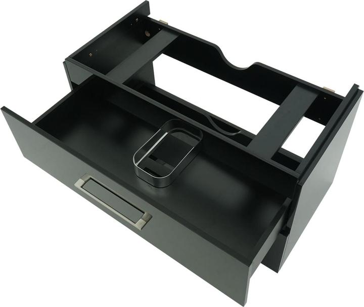 Immagine prodotto Mendler Mobile lavabo Premium, mobile lavabo per bagno, nero lucido 90 cm