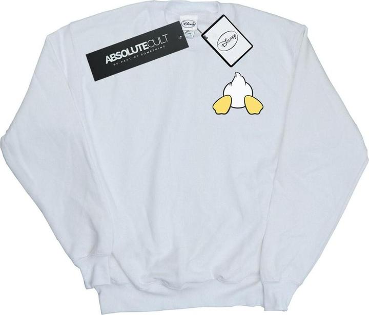 Disney Donald Duck Backside Breast Print Sweatshirt Mädchen