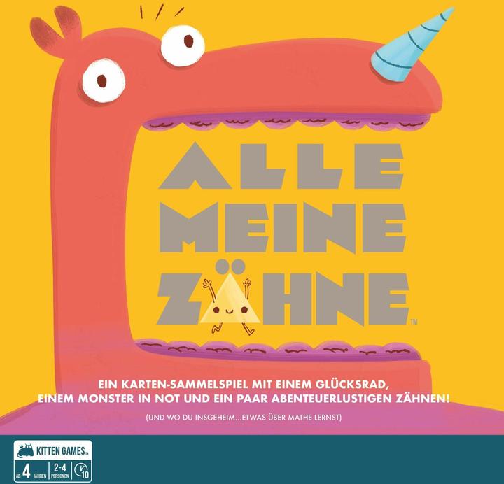 Image du produit Exploding Kittens Toutes mes dents (Allemand)