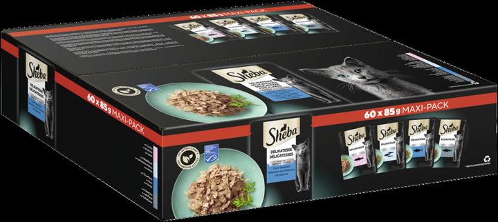 Produktbild Sheba Auswahl Fisch (Adult, 60 Stk., 5100 g)