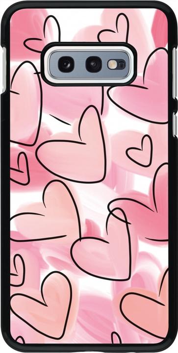 Produktbild PhoneLook Hülle Easter 2023 pink hearts (Samsung Galaxy S10e)