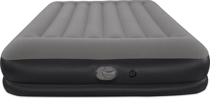Actual product image Bestway Tritech Queen Air Mattress with Built-in USB Pump 2.03 m x 1.52 m x 36 cm