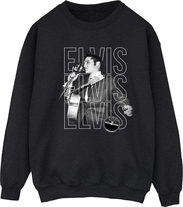 Elvis Triple Logo Portrait Sweatshirt
