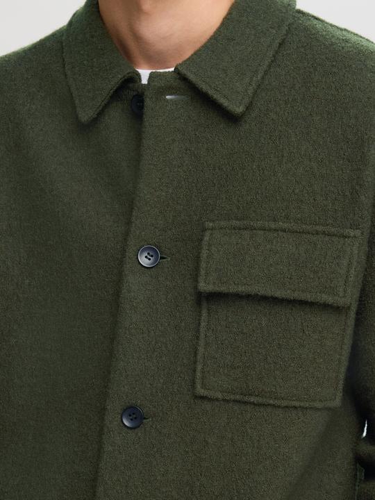 Actual product image Selected Homme Slhnealy Ls Knit Shirt Jacket Noos (S)