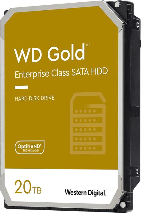 Actual product image WD Gold (20 TB, 3.5", CMR)