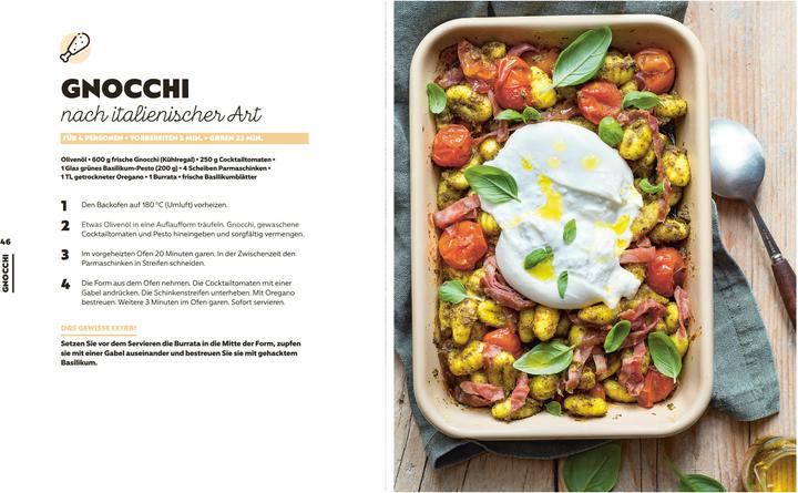 Produktbild Einfach aus dem Ofen. Schnelle Auflaufrezepte (Deutsch, Sandra Thomann, 2024)