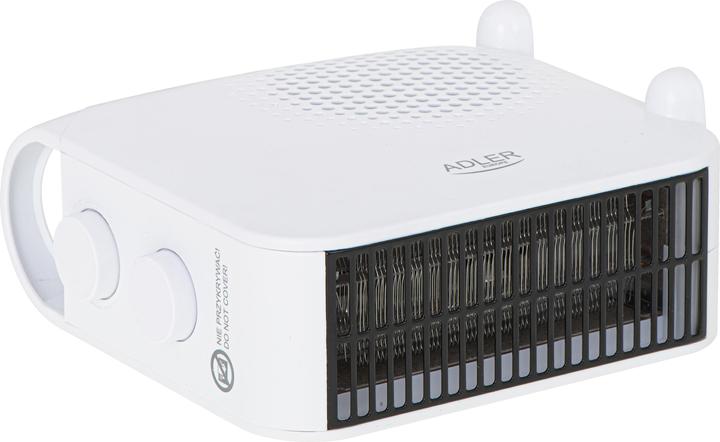 Produktbild Adler Heater AD 7725w Fan heater, 2000 W, Number of power levels 2, Baltas (2000 W)
