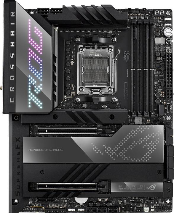Image du produit ASUS ROG Crosshair X670E Hero (AM5, AMD X670E, ATX)