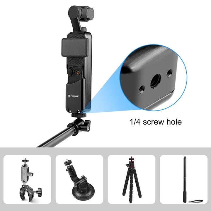 Immagine prodotto Puluz For DJI OSMO Pocket 3 Metal Protection Frame Cage Adapter Bracket (Black) (Osmo Pocket 3)