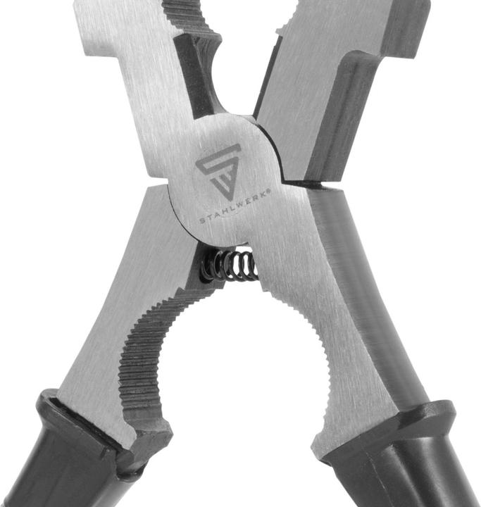 Produktbild Stahlwerk MIG MAG Schweisszange 8" 203 mm Düsenzange Schweisserzange Spezialzange (203 mm)