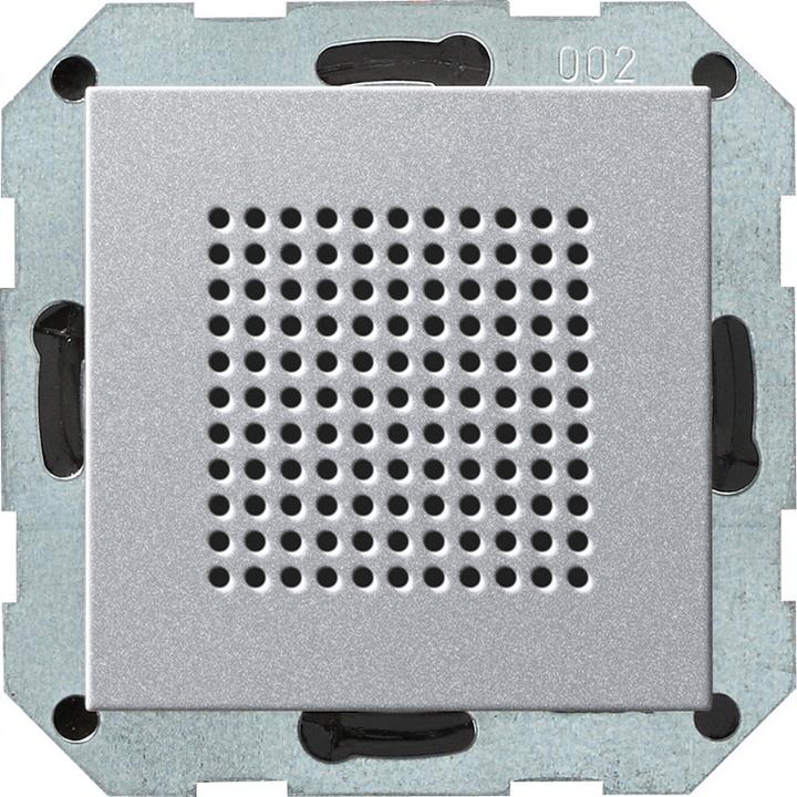 Actual product image Gira Loudspeaker Flush-mounted radio RDS System 55 F Alu