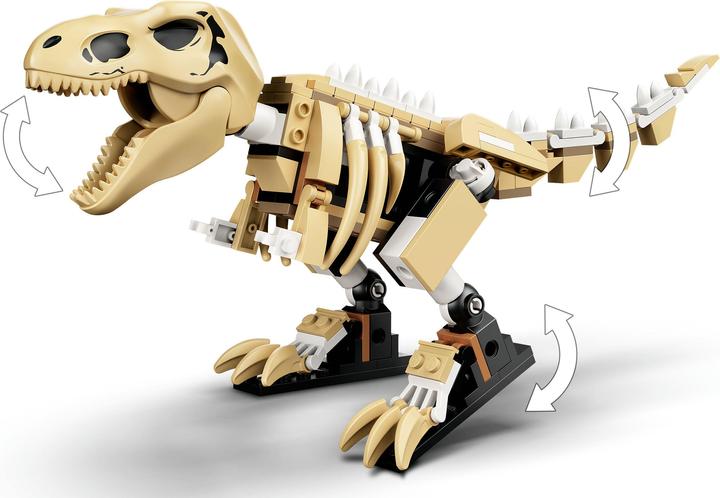 Image du produit LEGO T. Squelette de Rex dans l'exposition de fossiles (76940, LEGO Jurassic World)