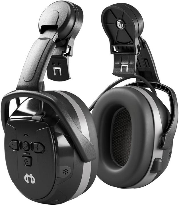 Produktbild Hellberg Gehörschutz Xstream - BT/LD. aktiv. aktives Hören. Helm. Stufe 2, SNR28 grau (1 x)