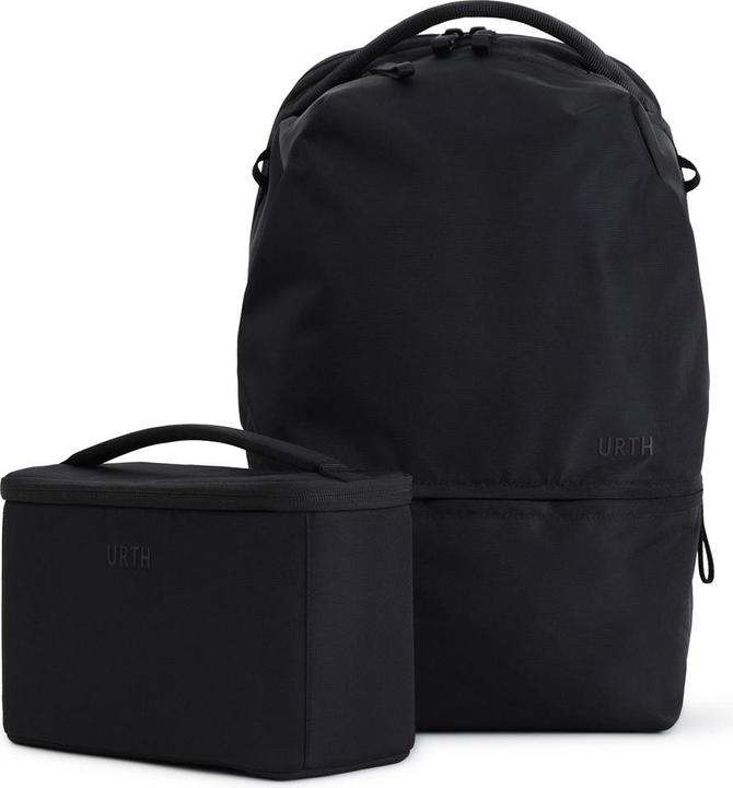 Urth Arkose 20L Backpack + Camera Insert (Black) (Kamera Schultertasche, 20 l)