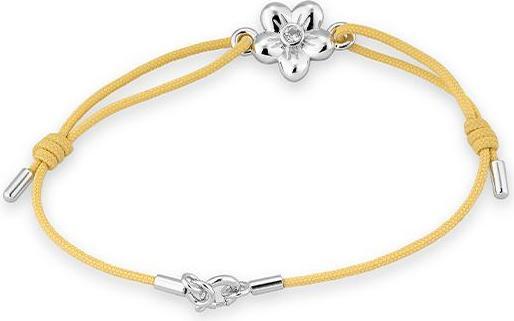 Breuning Armreif - E.Safir Weiss (585, - Gold)